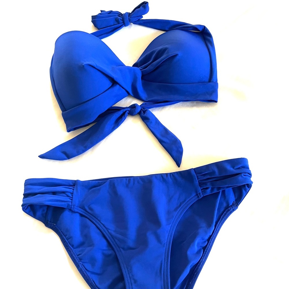 JETS BLUE BIKINI